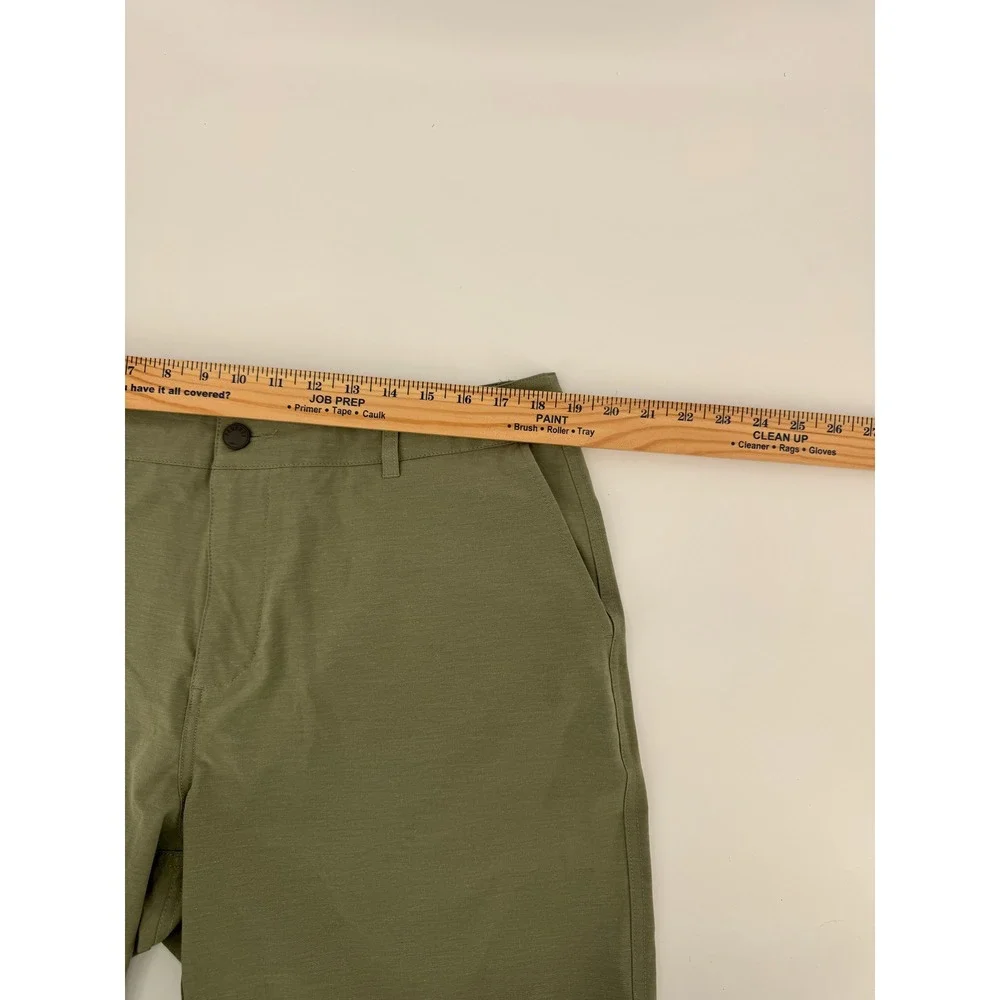 Faherty All Day Shorts Mens 36 Olive Green 7